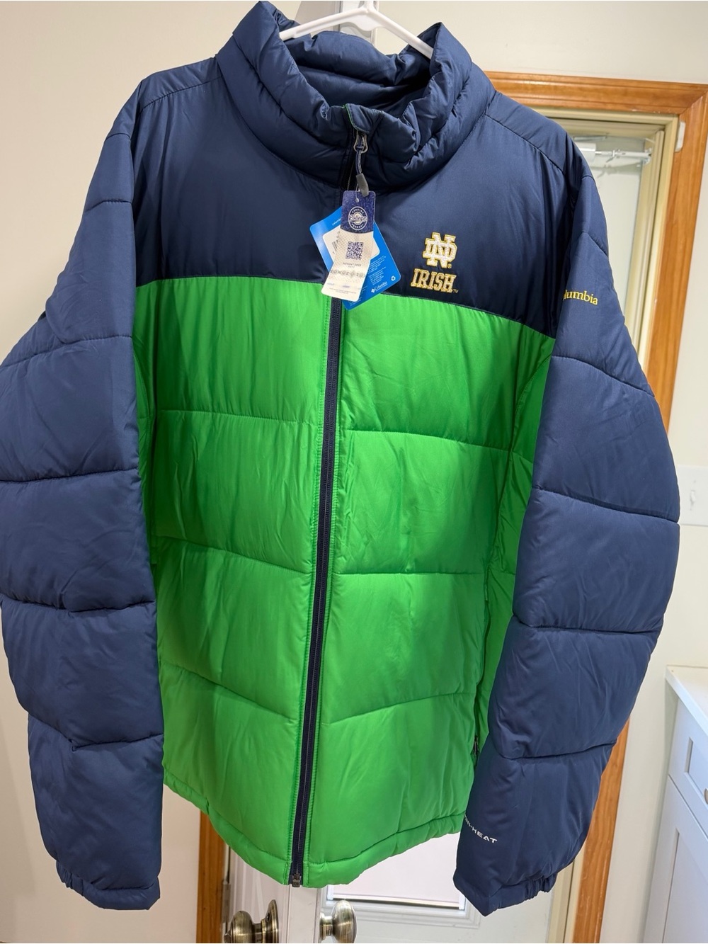 Columbia Notre Dame Fighting Irish Puffer Jacket